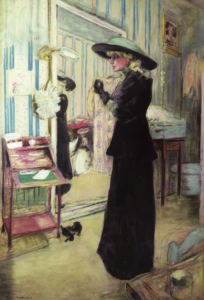 Portrait of Charlotte Lyses by Edouard Vuillard